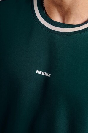 Футболка Nebbia Oversized T-Shirt PRIMAL Dark Green 869