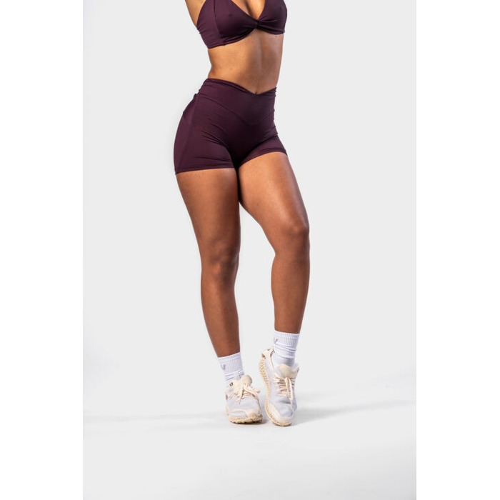 Шорти Nebbia V-shaping Belt Shorts STRONG BEAUTY Dark Red 428