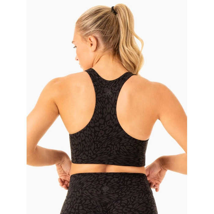 Топ Rotation Sports Bra - Black Leopard