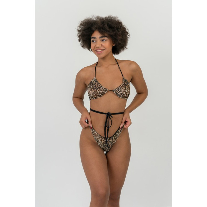 Купальні трусики Nebbia RIO GRANDE bikini bottom Leopard Brown 752
