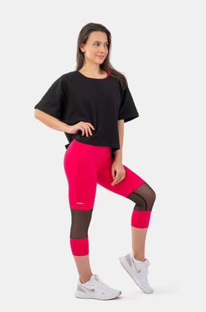 Легінси High-Waist ¾ Length Sporty Leggings 406 Pink