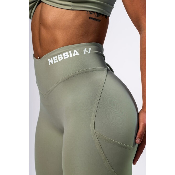 Легінси Nebbia V-Cut Lace-Up Sculpting Leggings OWN YOUR POWER Light Green 426