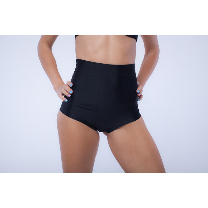 Високі шорти для тренувань Чорні