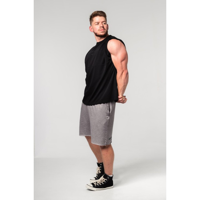 Футболка Nebbia Oversized Heavyweight Cotton T-shirt NO SHORTCUTS Black 354