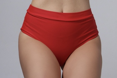 Шорти із складкою Червоні