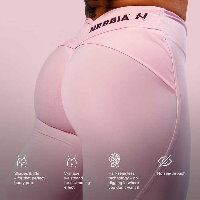 Легінси Nebbia V-shaping Belt Leggings STRONG BEAUTY Black 425