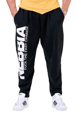 Штани Nebbia Iconic Sweatpants BEAST MODE-ON Black 198