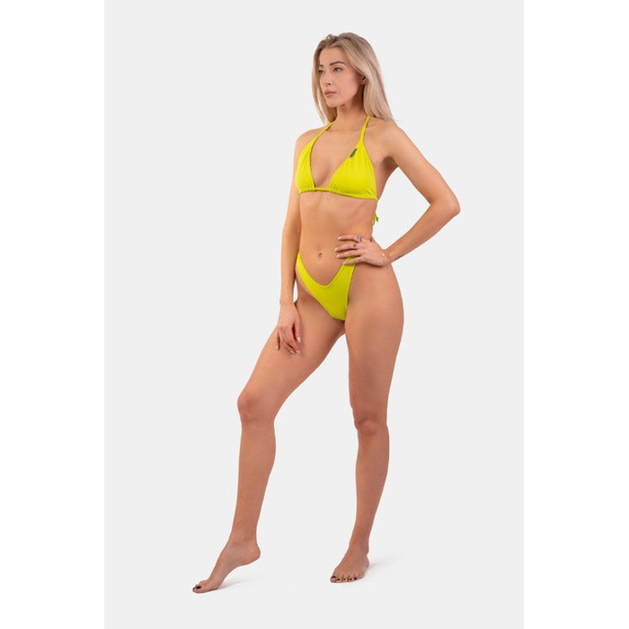 КУПАЛЬНІ ТРУСИКИ HIGH CUT V-SHAPE BIKINI BOTTOM GREEN 456 Yellow