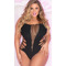 Боді Slice N Dice Seamless Bodysuit чорний, Plus Size