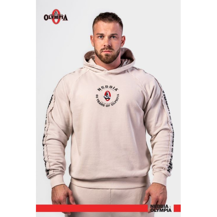 Худі Nebbia Washed Hoodie HERITAGE Light Grey 793