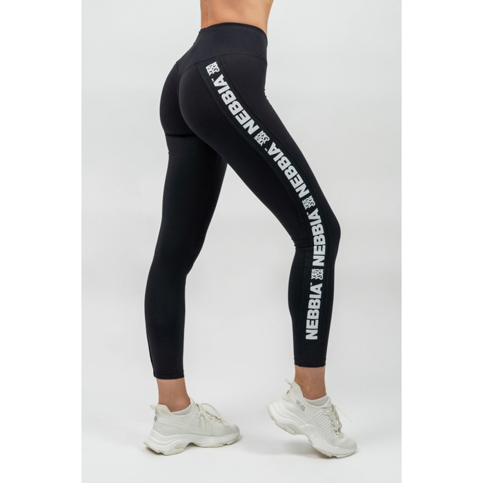 Легінси Nebbia High Waisted Side Stripe Leggings Iconic Black 209