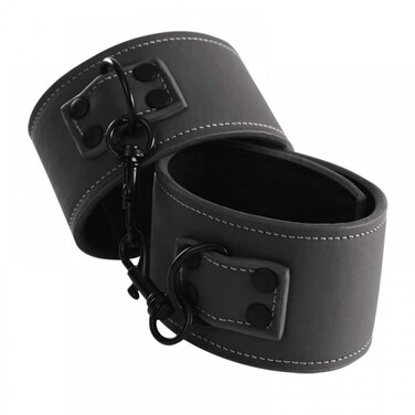 Наручники на запястья, черные RENEGADE BONDAGE WRIST CUFFS BLACK