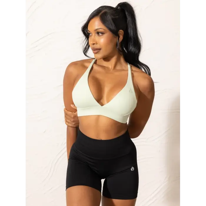 Топ Ryderwear NKD Low Neck Sports Bra - Cucumber