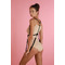 Портупея червона Candy Hero К36,1, Екошкіра, ручна робота