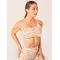 Топ Ryderwear Unstoppable One Shoulder Sports Bra - Vanilla Zebra