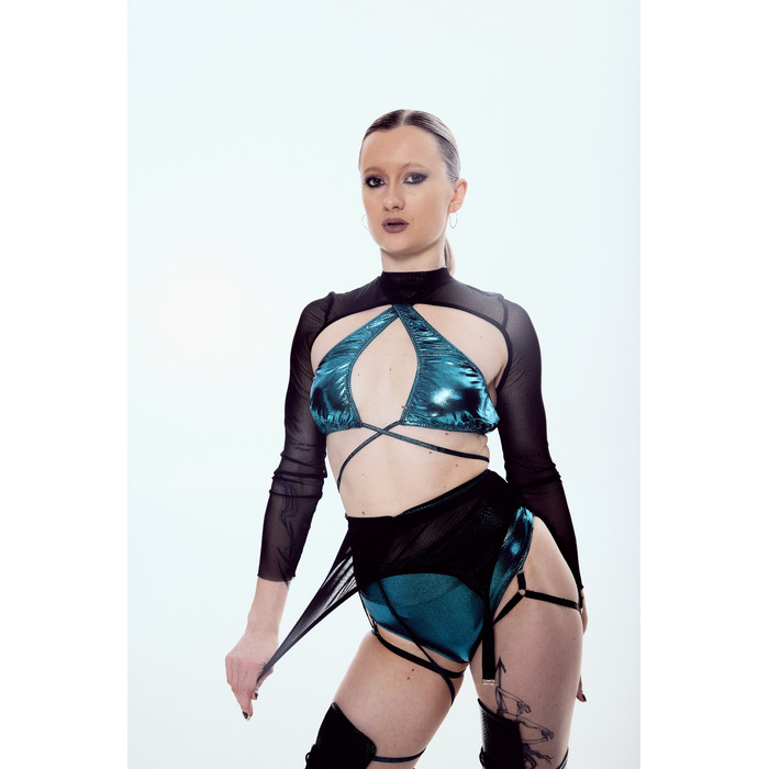 Twist & Tie top SEA WAVE LAMI- БІФЛЕКС ЛАМІНАЦІЯ БЛАКИТНА ХВИЛЯ