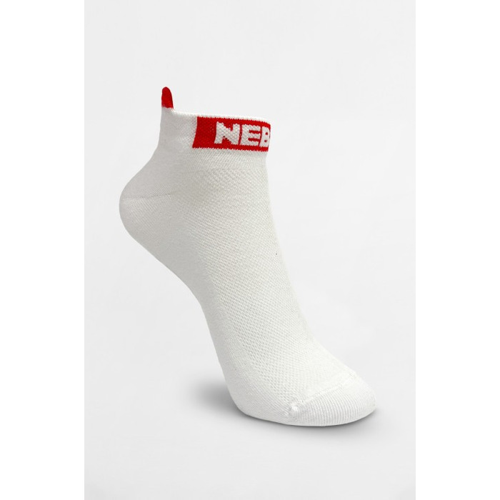 Носки NEBBIA 'SMASH IT” ankle length socks White 102