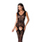 Бодістокінг BS062 black Passion, з відкритим доступом, чорний, S/L