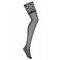 Панчохи Obsessive Letica stockings black S / M