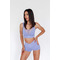 Топ Nebbia Medium-Support Mesh Sports Bra PERFORMANCE Light Purple 477