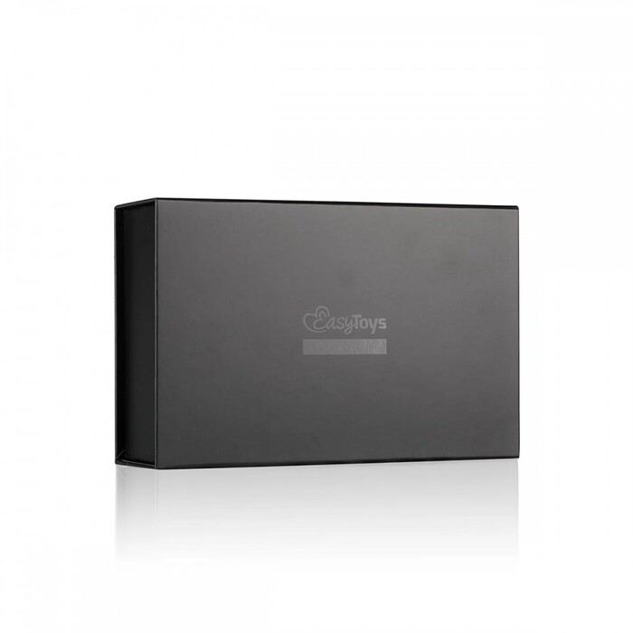 Хрестовина з фіксаторами для рук та ніг Easytoys, штучна шкіра, чорна