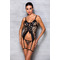 Корсет та стрінги чорний S/M BETH CORSET - Passion