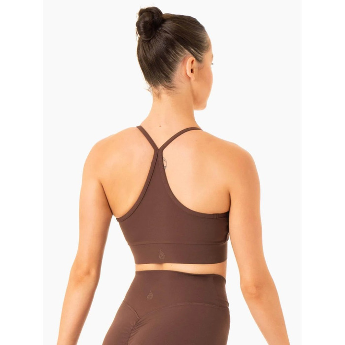 Топ Serene Cross Over Sports Bra - Chocolate