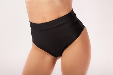 Шорти із складкою Чорні