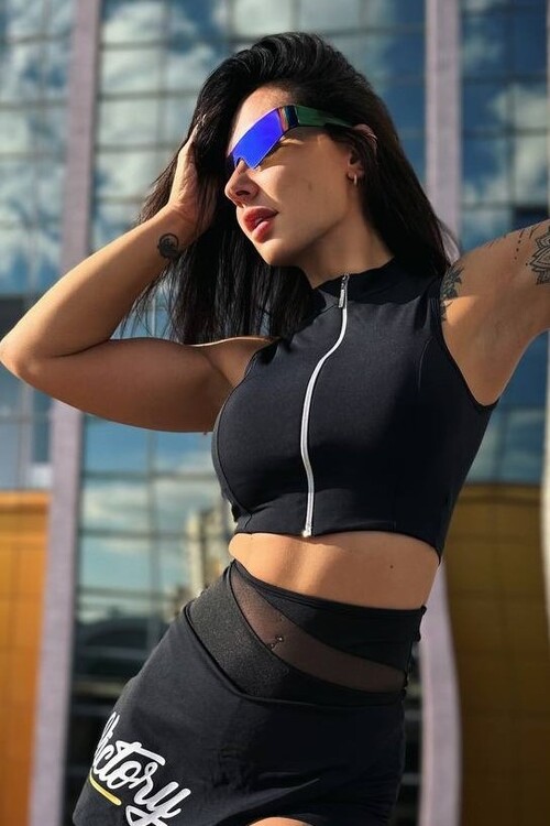 Топ Blouse Lovely Fitzona Black 14814