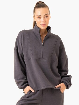 Толстовка Sideline Half Zip Jumper - Charcoal