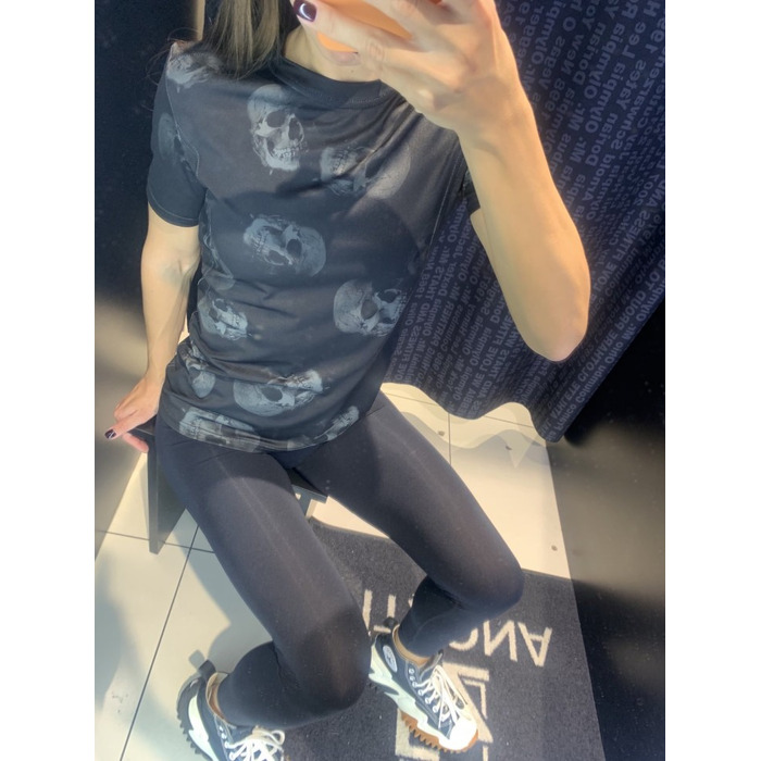 Футболка Fitzona T-shirt Skull Black