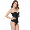 Корсет з квітковим принтом Star Night Corset Top з гачками та шнурівкою, чорний, S (без коробки)