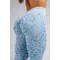 Легінси Nebbia Push-Up Compression Leopard Leggings PRIMAL Blue Leopard 849