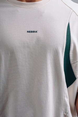 Футболка Nebbia Oversized Pump Cover T-Shirt PRIMAL Cream 871