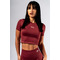 Топ Nebbia Seamless Short-Sleeve Top POWER Red 891