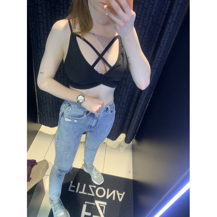 Топ спортивний Fitzona Classic Black для фітнесу та йоги