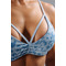 Топ Nebbia Medium Support Leopard Sports Bra PRIMAL Blue Leopard 854