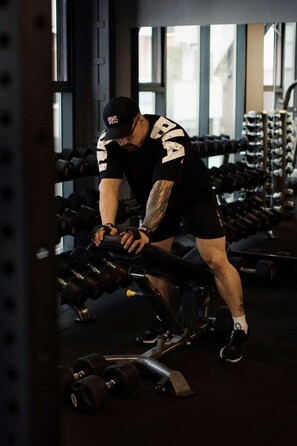 Футболка Nebbia Oversized T-shirt LIFTING CLUB Black 353