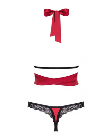 Комплект кружевной Obsessive Sensuelia S/M