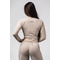 Олімпійка Deni x NEBBIA Fitness Zip Tracktop Cream 314