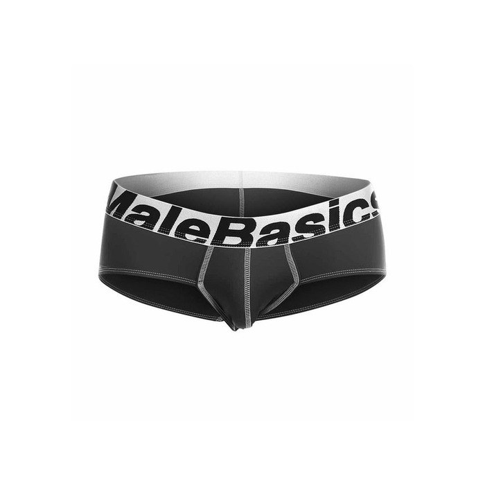 Мужские трусы MaleBasics Microfiber Brief из микрофибры, серые, S