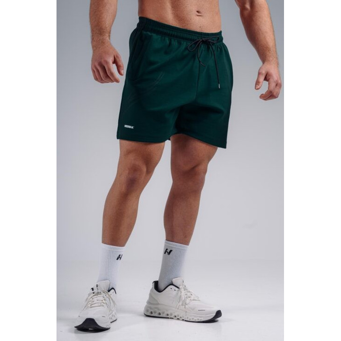 Шорти Nebbia Oversized Training Shorts PRIMAL Dark Green 876