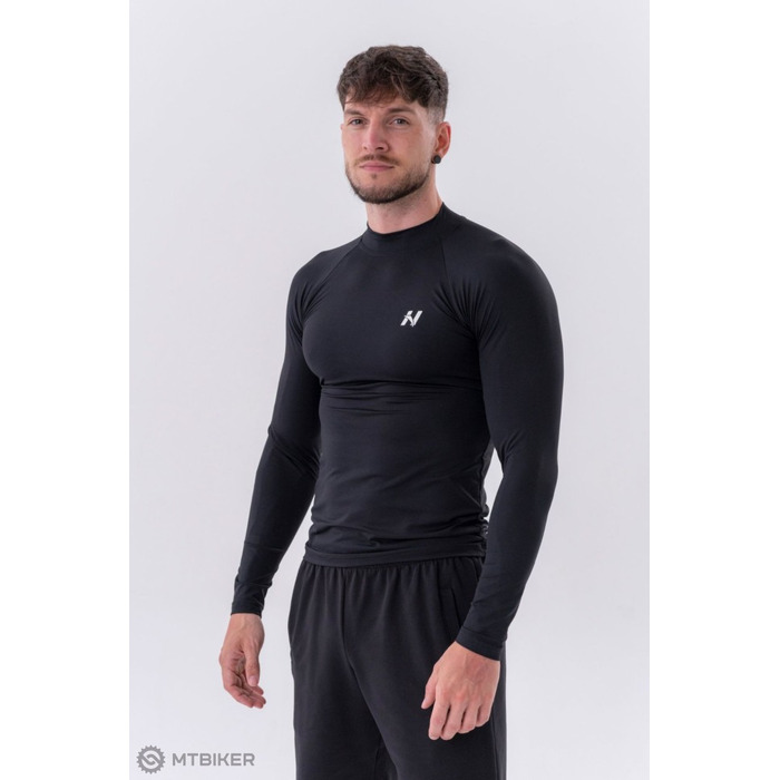Лонгслів Functional T-shirt with long sleeves 'Active' Black 328