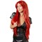 Перука червона Long Straight Red Wig