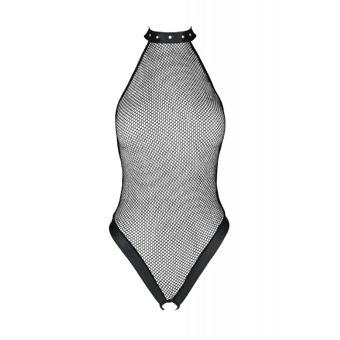 Боди сетка с халтером MOONLIGHT BODY black S/M - Passion