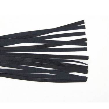 Флоггер Star Night с тонкой ручкой и петлёй, чёрный, One Size