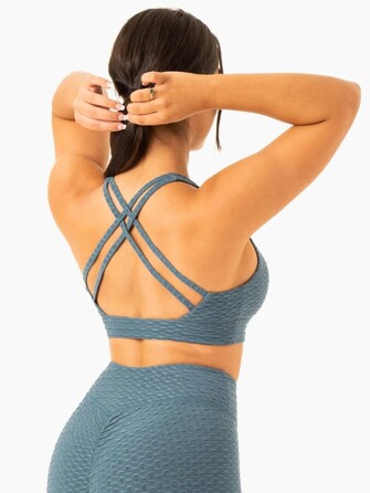 Топ Optic V-Neck Sports Bra - Teal