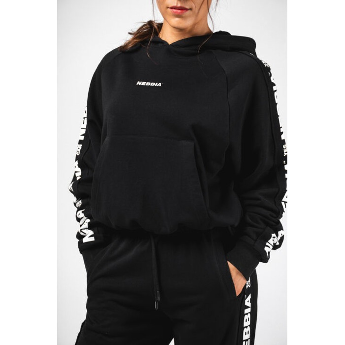 Худі Nebbia Classic Hoodie OFF-DUTY Black 489