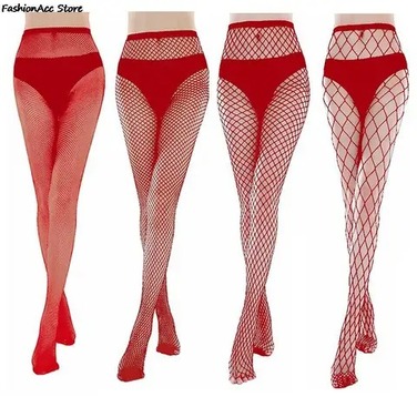 Колготи у сіточку One Size Risa Nylon Fishnet Tights від Leg Avenue, оранжеві