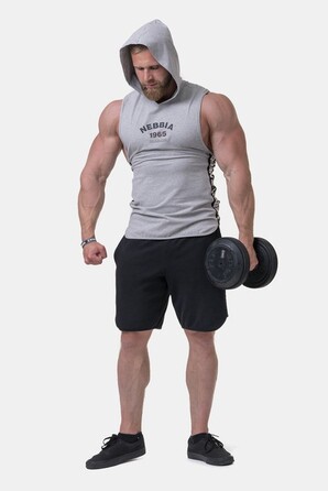 МАЙКА З КАПЮШОНОМ LEGEND-APPROVED HOODIE TANK TOP LIGHT GREY 191